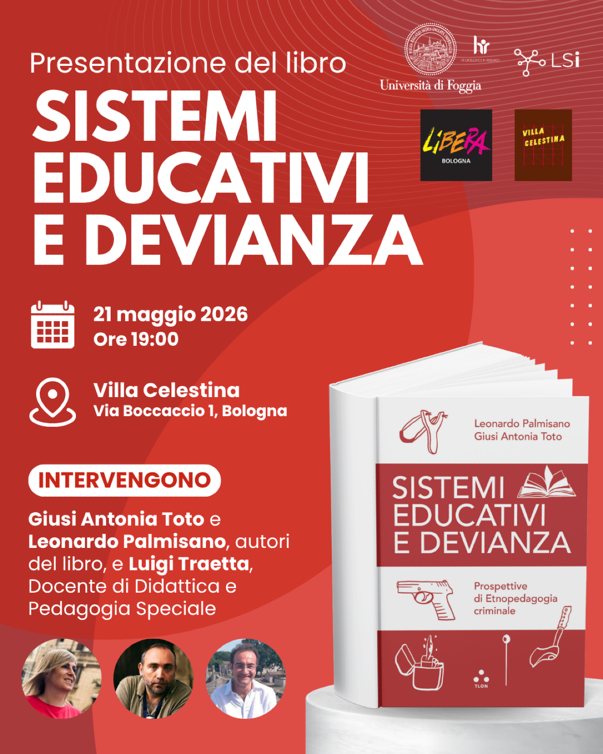 A Bologna si indaga il legame tra educazione e criminalità: presentazione del libro “Sistemi Educativi e Devianza” - 