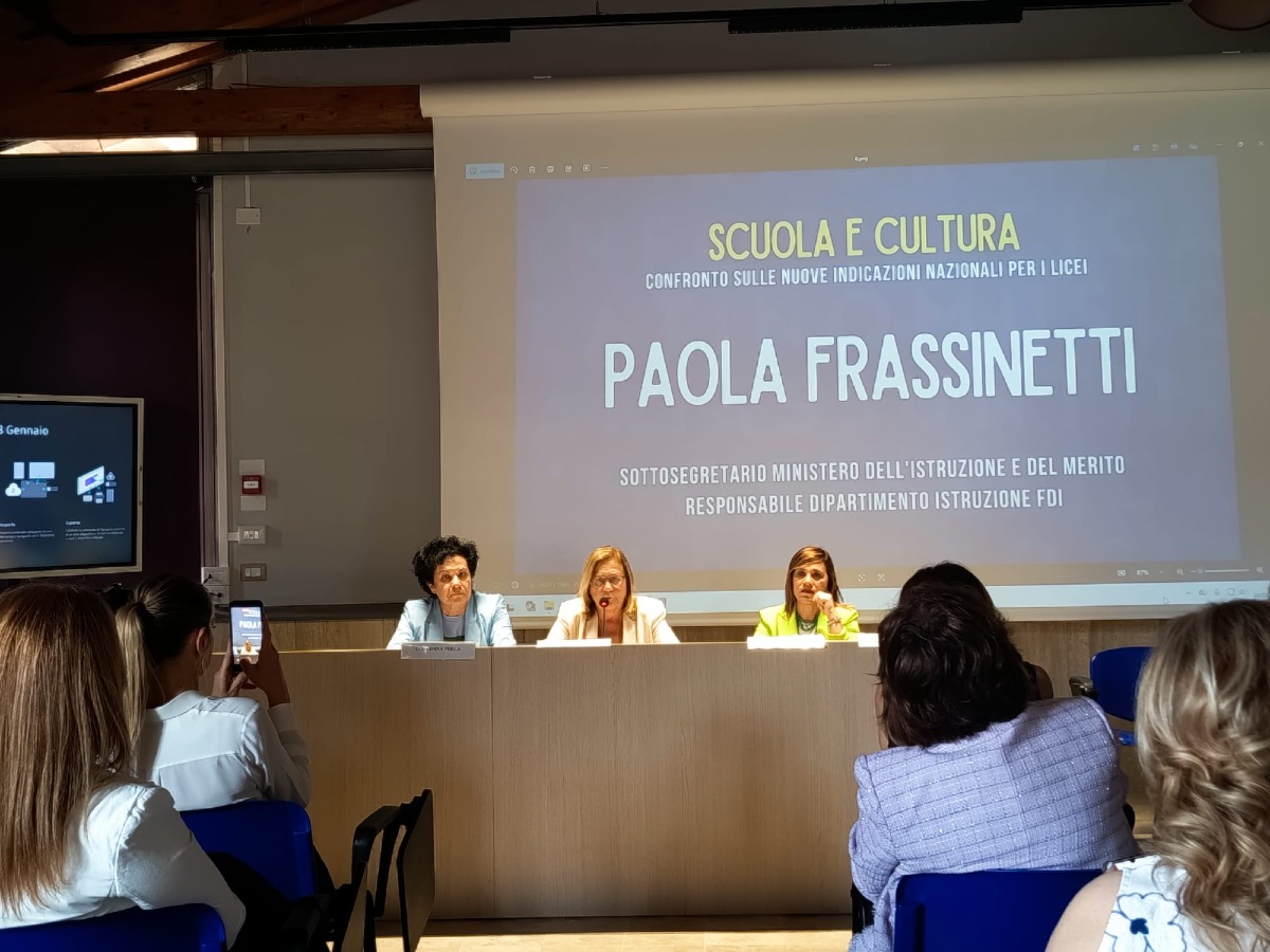 Frassinetti: “Scuola e cultura binomio inscindibile”  - 