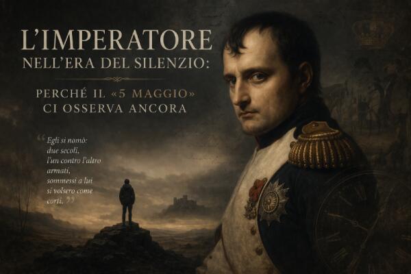 L’Imperatore nell’era del silenzio: perché il «5 Maggio» ci osserva ancora