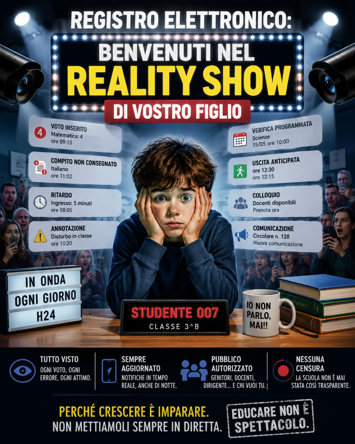 Registro Elettronico: Benvenuti nel Reality Show di Vostro Figlio - 