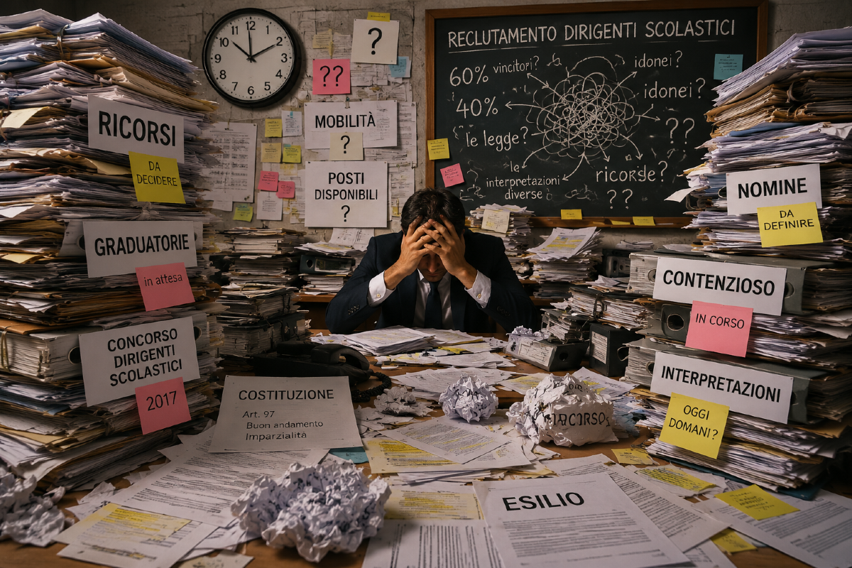 Dirigenti scolastici: reclutamento nel caos - Dirigentiscuola