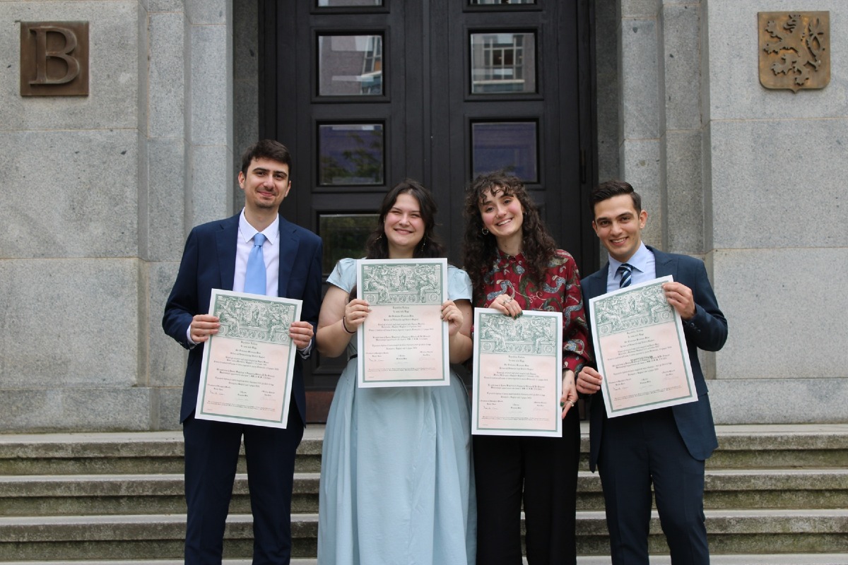 Doppio titolo per quattro studenti e studentesse di Ingegneria Chimica e dei processi biotecnologici - 