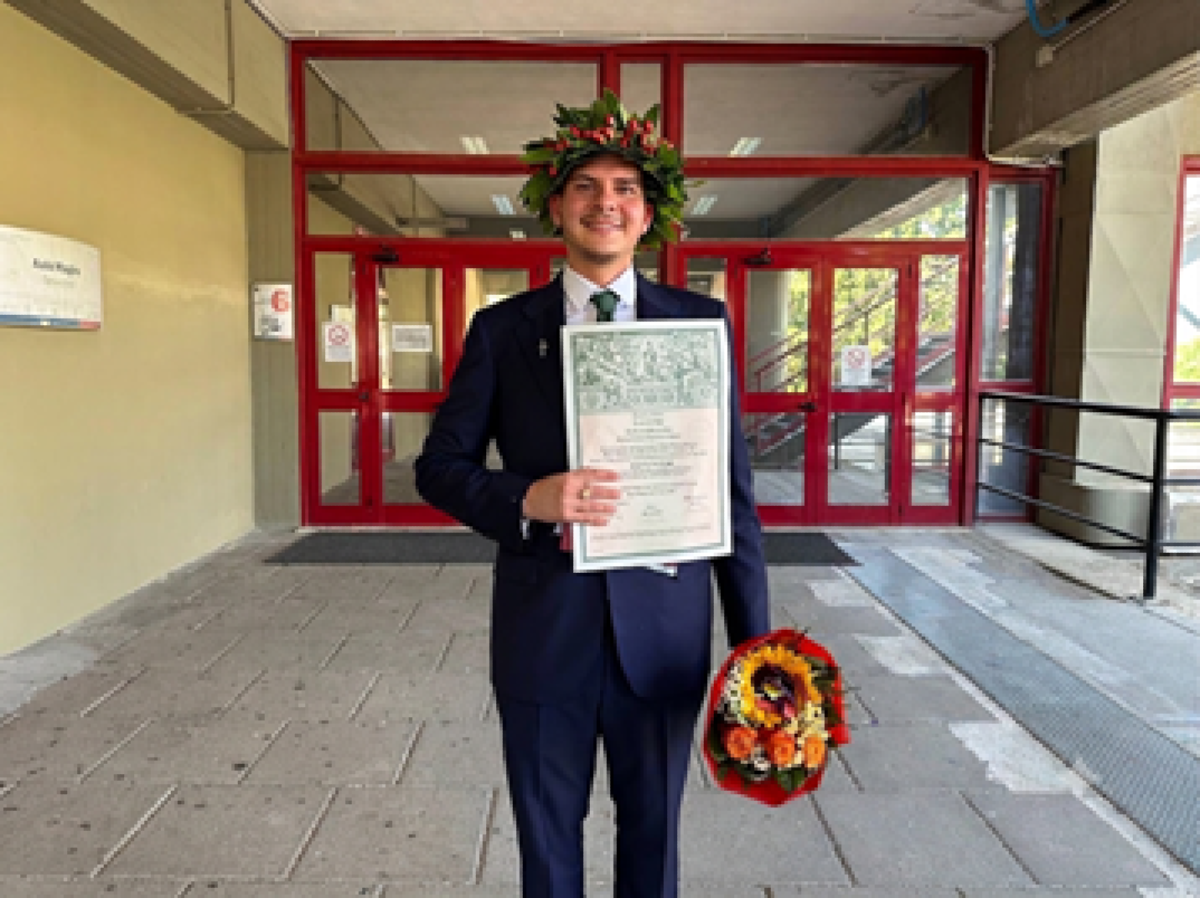 Dal Venezuela a Cagliari: la laurea di Enrique Alejandro Meléndez Acevedo - Enrique Alejandro Meléndez Acevedo