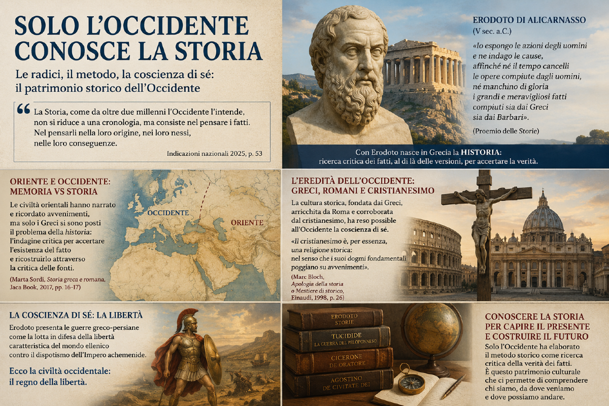 Solo l’Occidente conosce la Storia - 