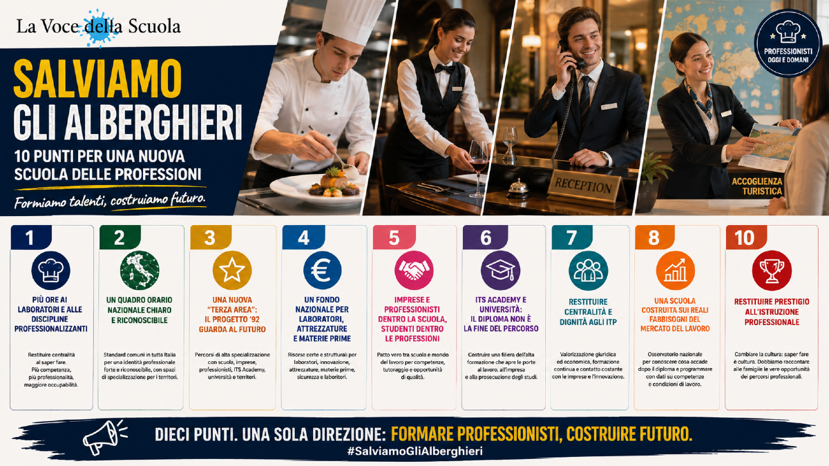 Dieci punti per una nuova istruzione professionale italiana - 