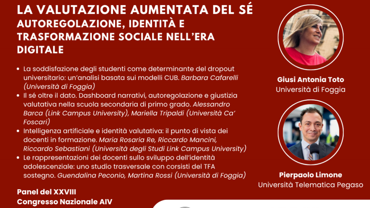 Il Learning Sciences institute dell'Università di Foggia protagonista al Congresso Nazionale sulla Valutazione a Pisa - 