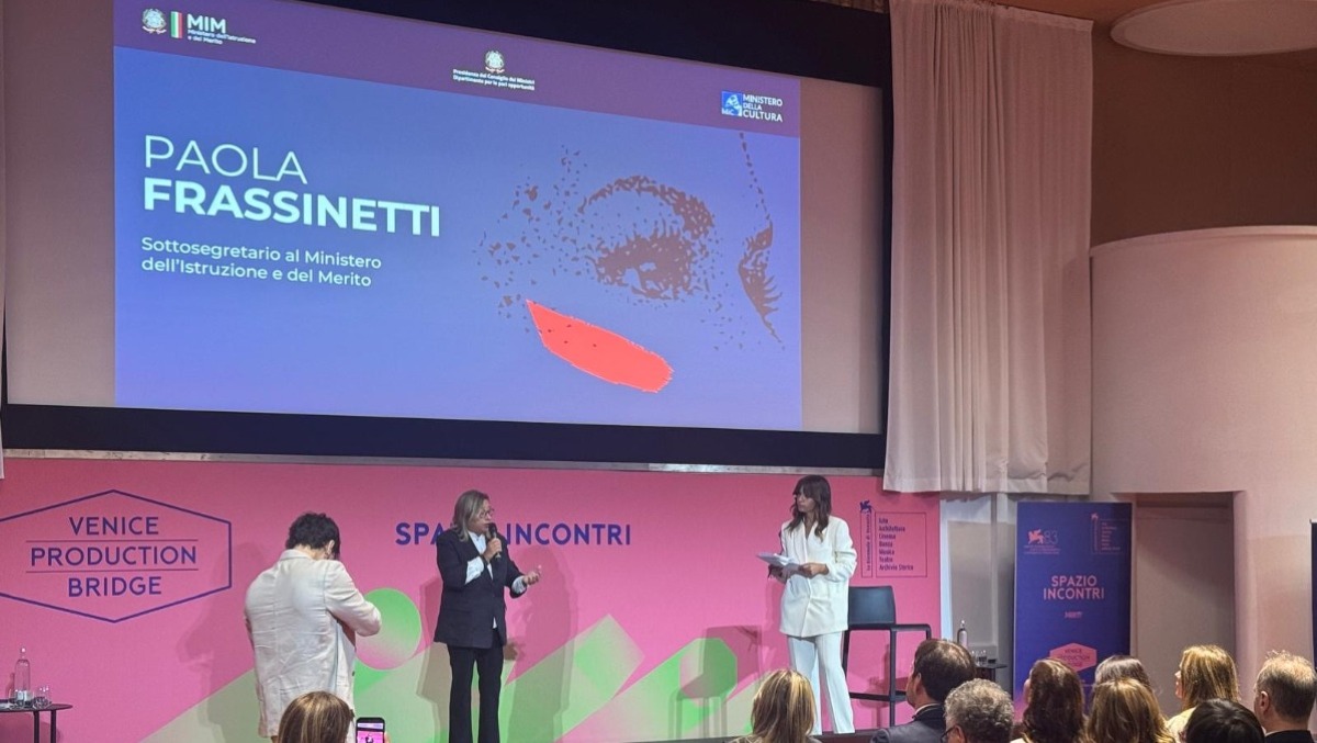 Cinema: Frassinetti, “la scuola protagonista a Venezia nella lotta alla violenza contro le donne”  - 