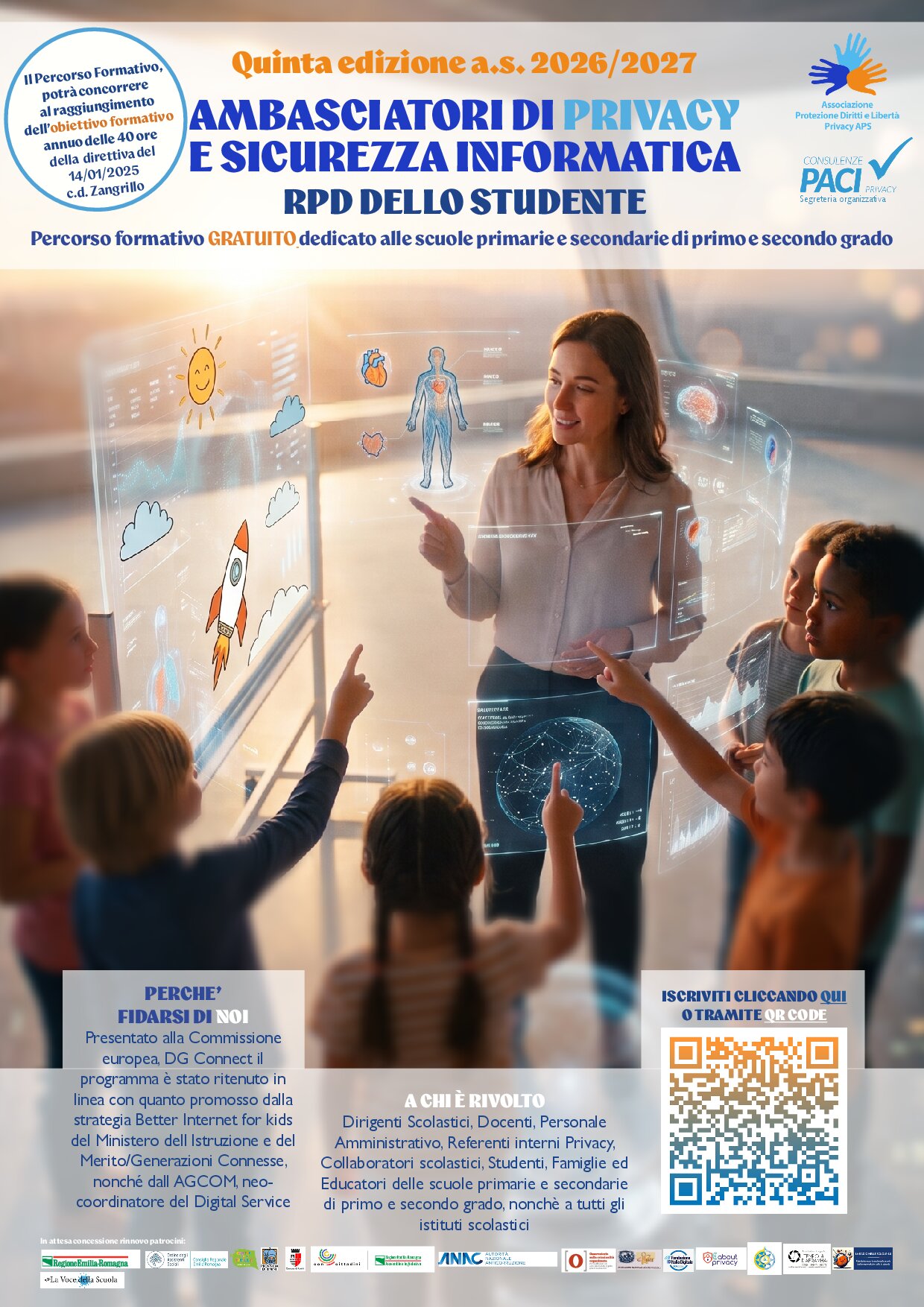 Privacy e sicurezza a scuola: al via la quinta edizione