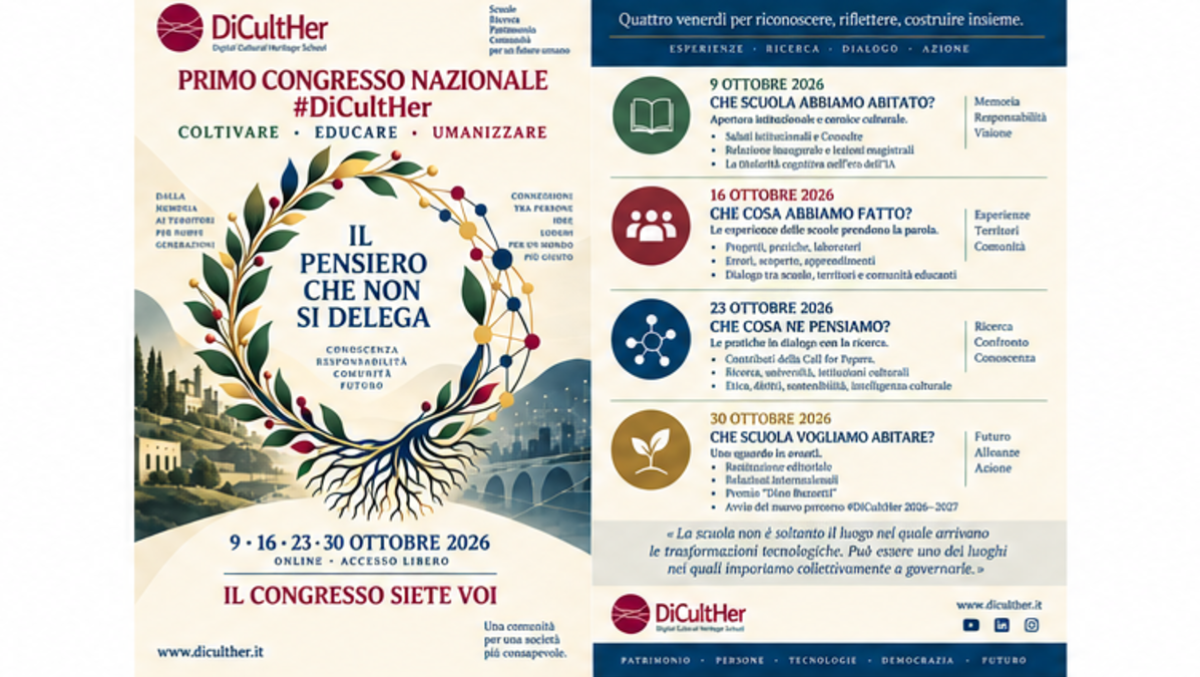 DiCultHer: il pensiero che non si delega nella scuola futura - 