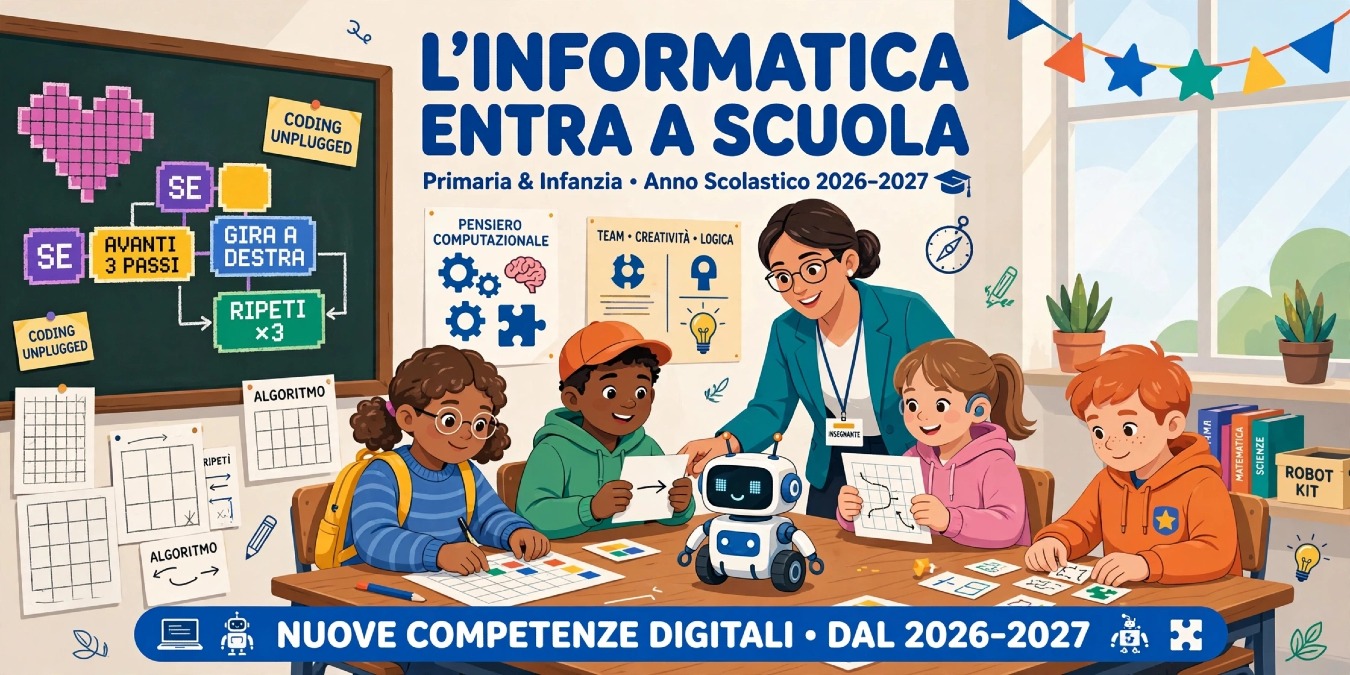 Informatica a scuola, entra nelle Indicazioni Nazionali - 