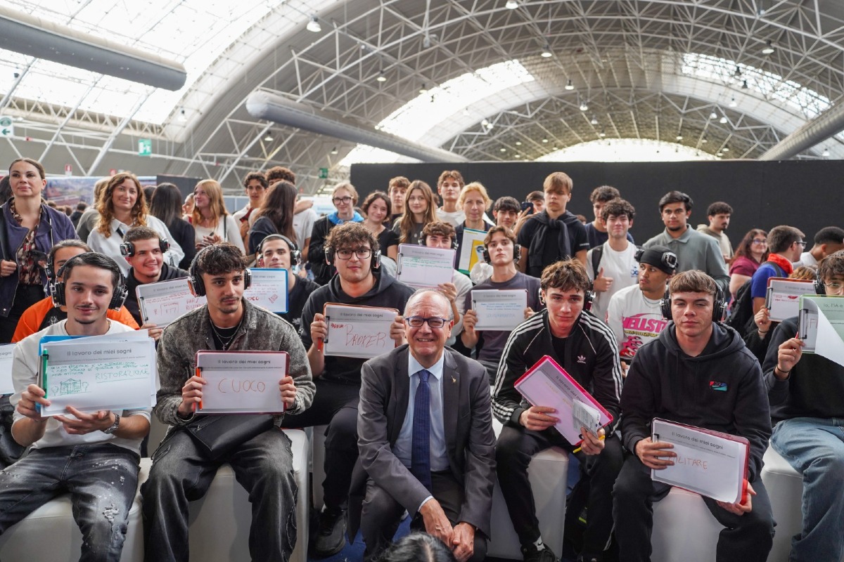 Valditara al Salone dello Studente di Campus: «La scuola italiana è in ottima salute - 