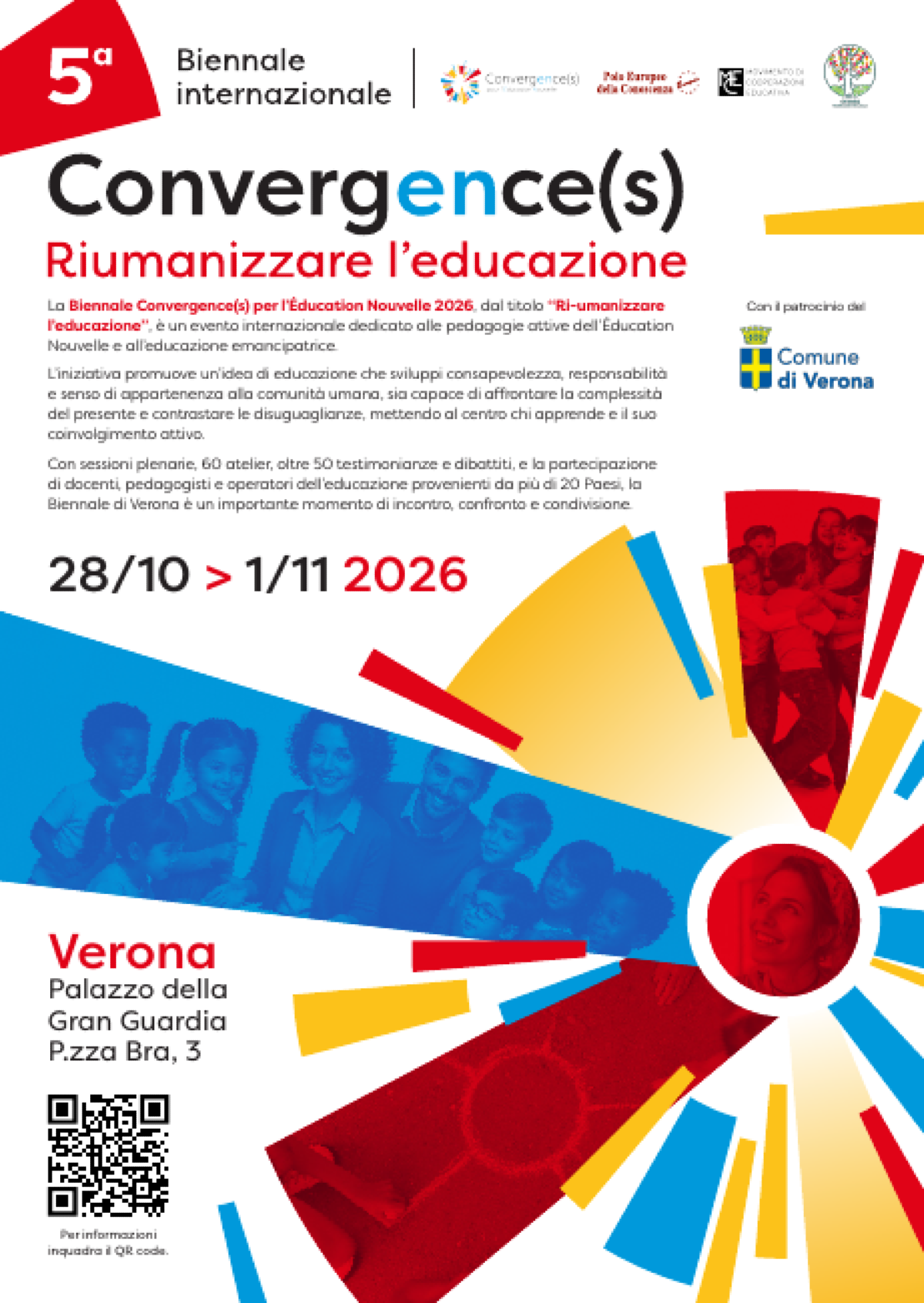 Verona,la Biennale internazionale per riumanizzare la scuola - 