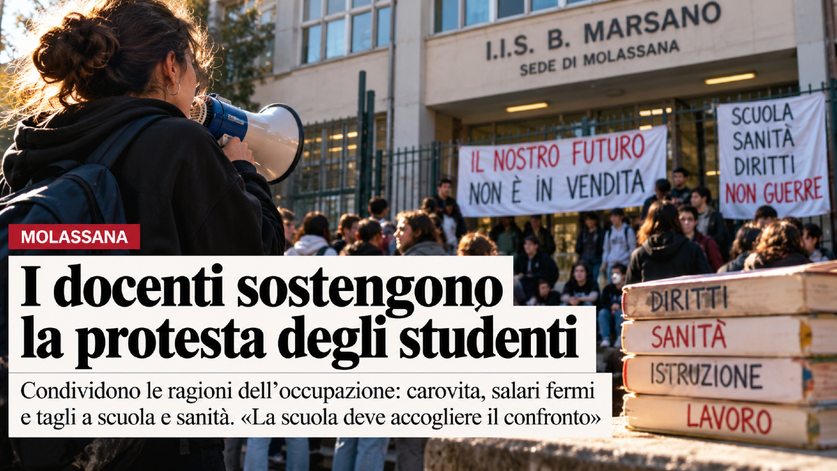 Molassana, i docenti sostengono le ragioni degli studenti - Molassana, i docenti sostengono le ragioni degli studenti