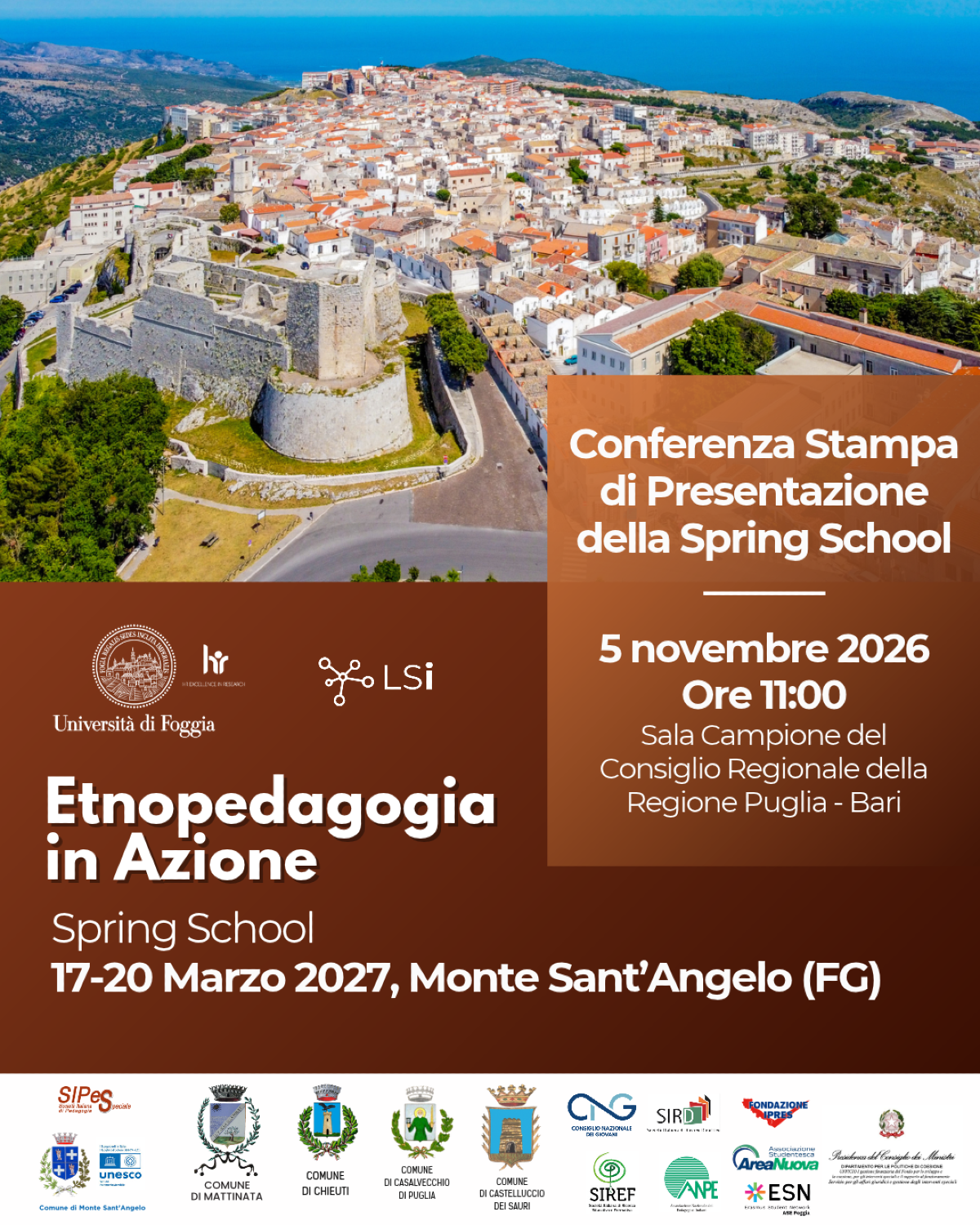 Etnopedagogia, a Monte Sant’Angelo arriva la Spring School  - 