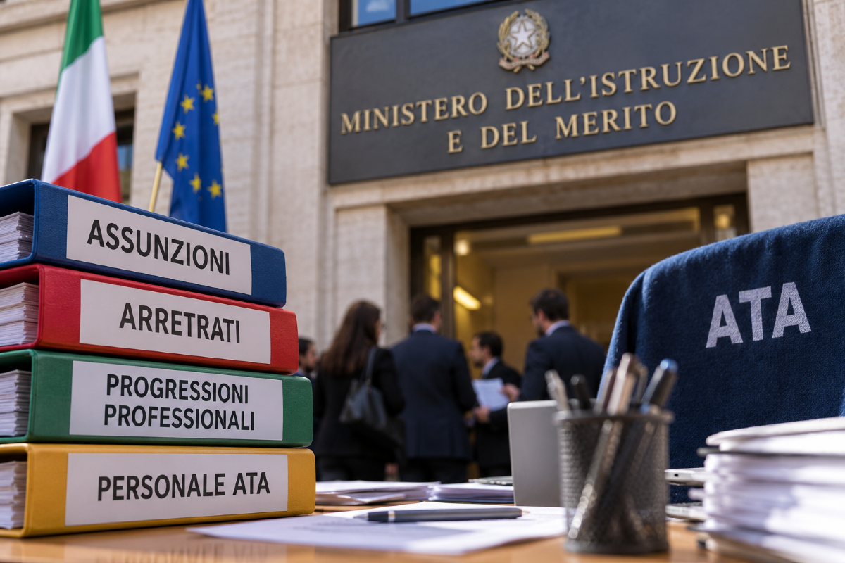 Scuola, ANIEF: assunzioni ATA, arretrati e nuove tutele  - 