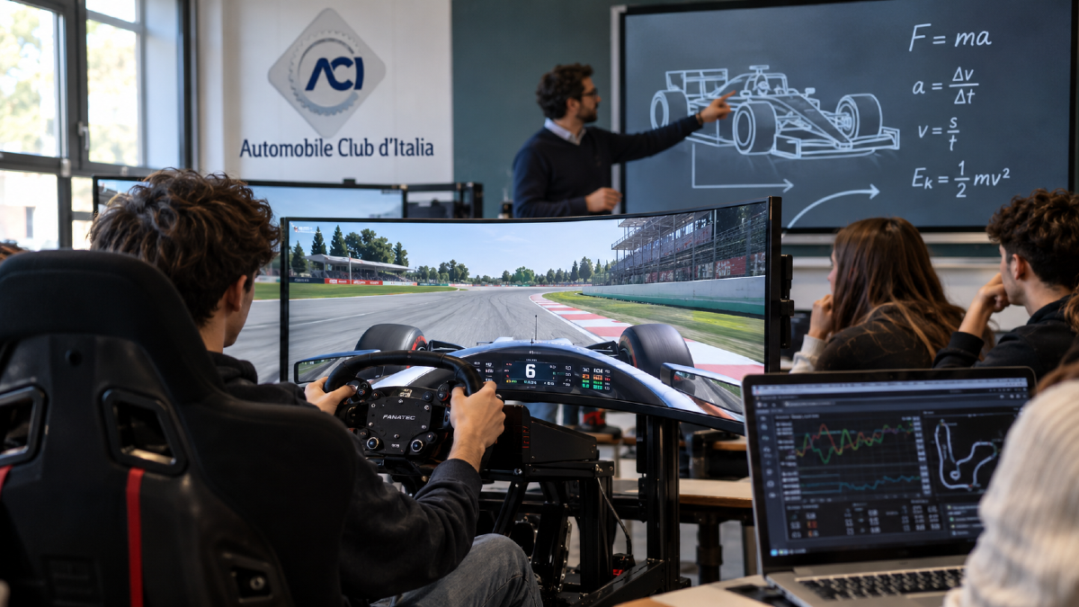 Il Sim Racing entra a scuola: RepliRacing punta sulla Sardegna - Il Sim Racing entra a scuola