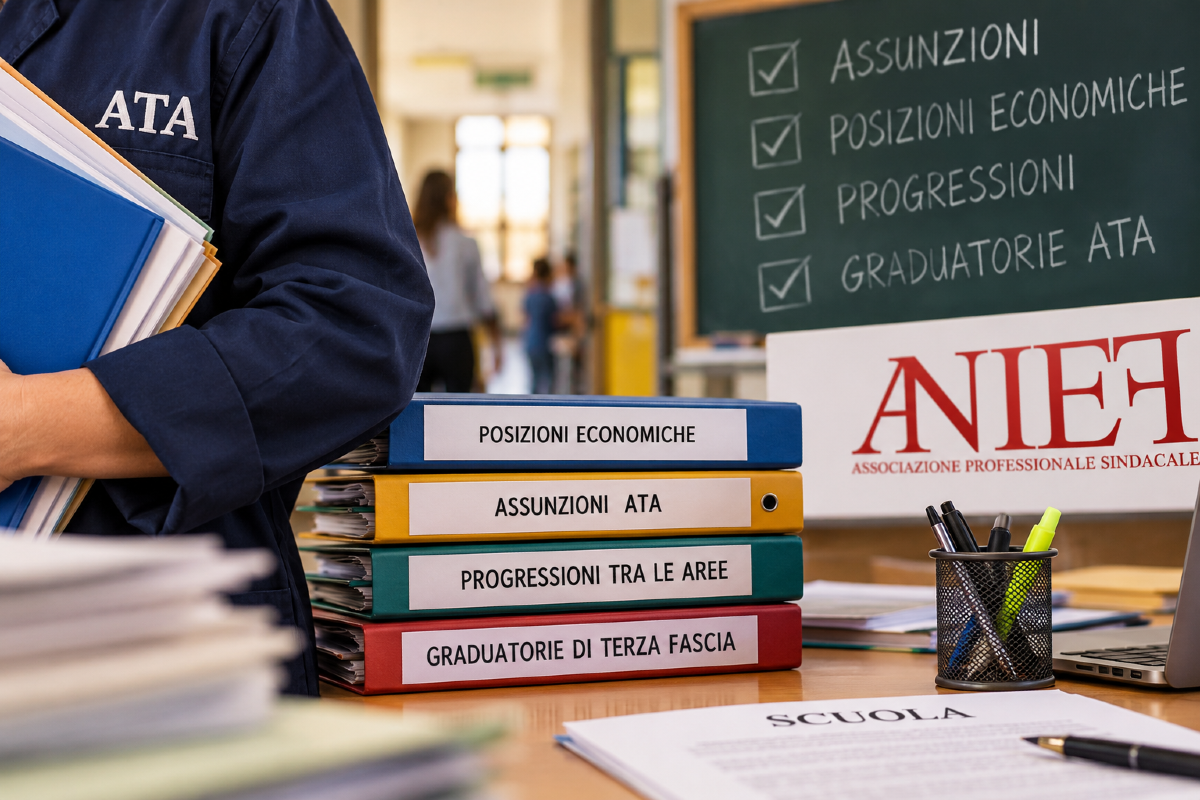 Scuola ATA, al via le compensazioni: le richieste ANIEF  - 