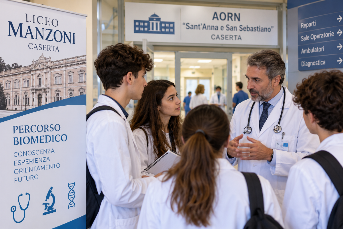 Caserta, rinnovata l'intesa tra Liceo Manzoni e ospedale  - 