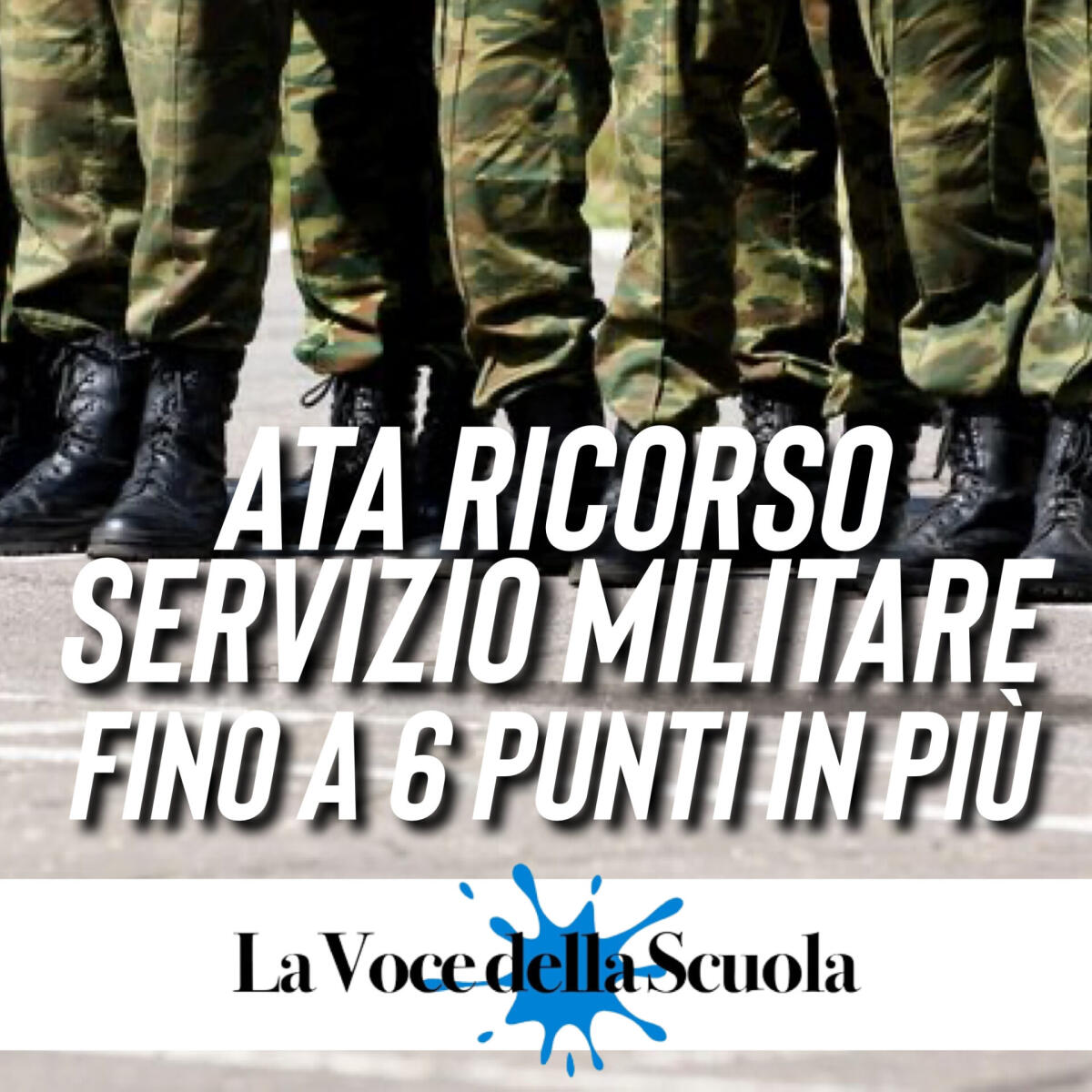 Graduatorie ATA, servizio civile e militare: 6 punti anziché 0,60 - 