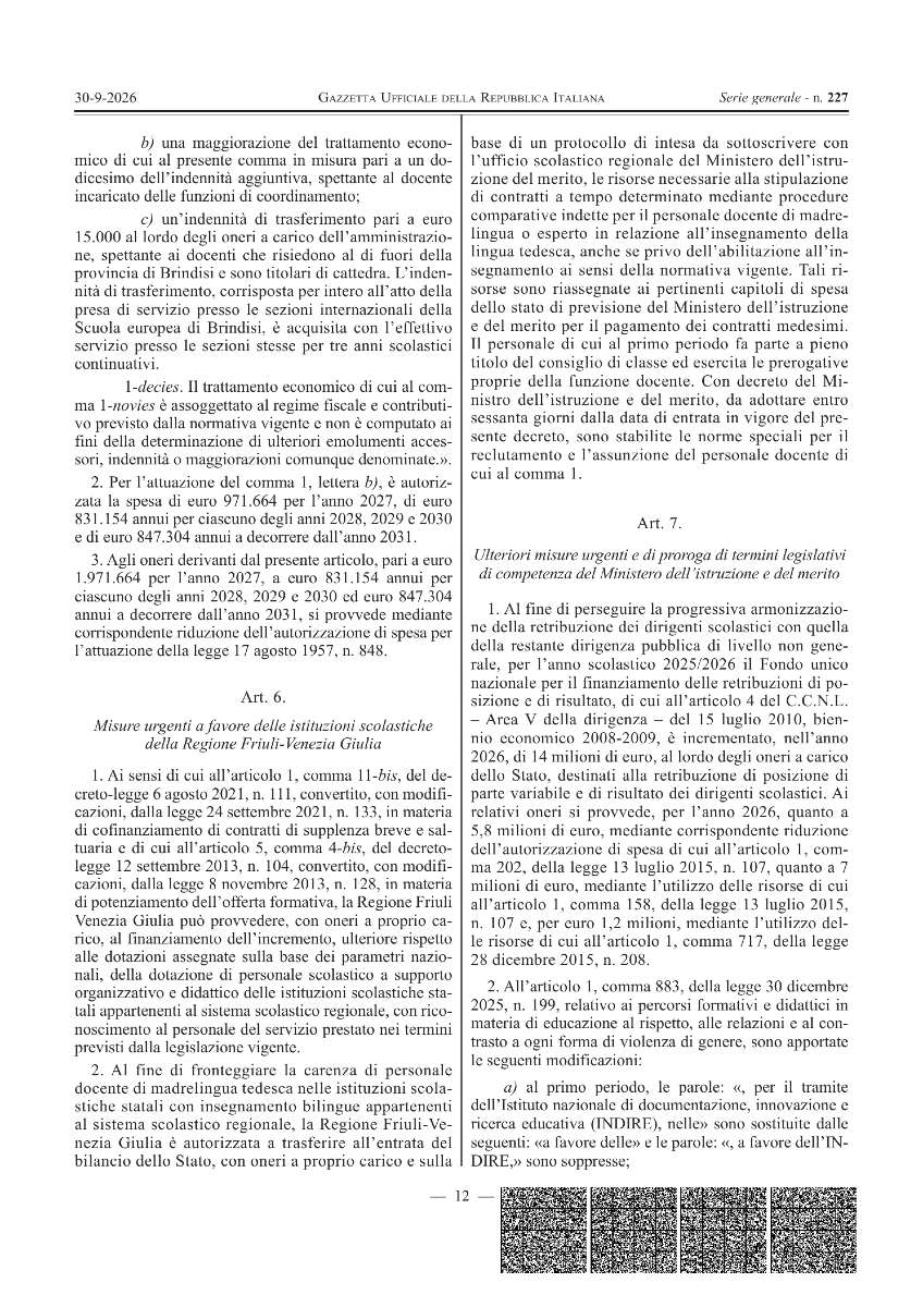 Decreto scu