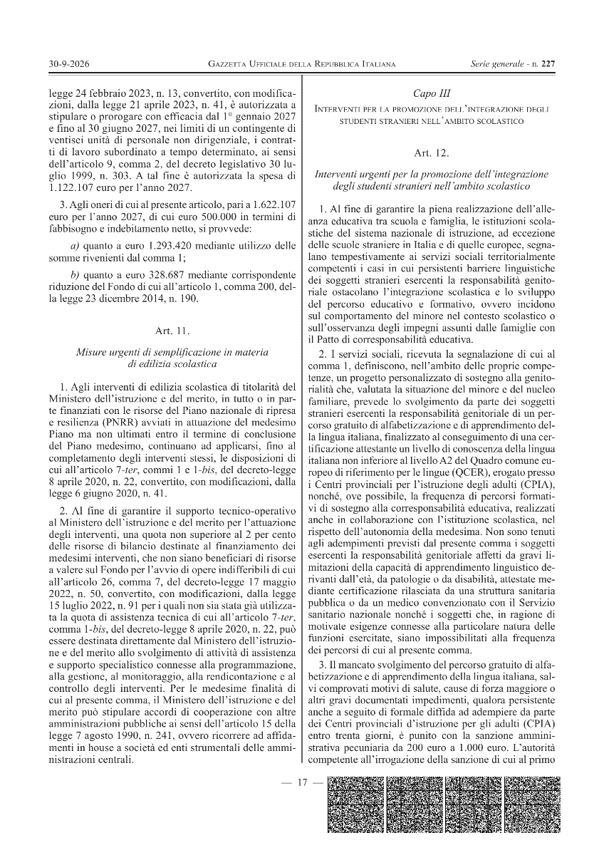 Decreto scu