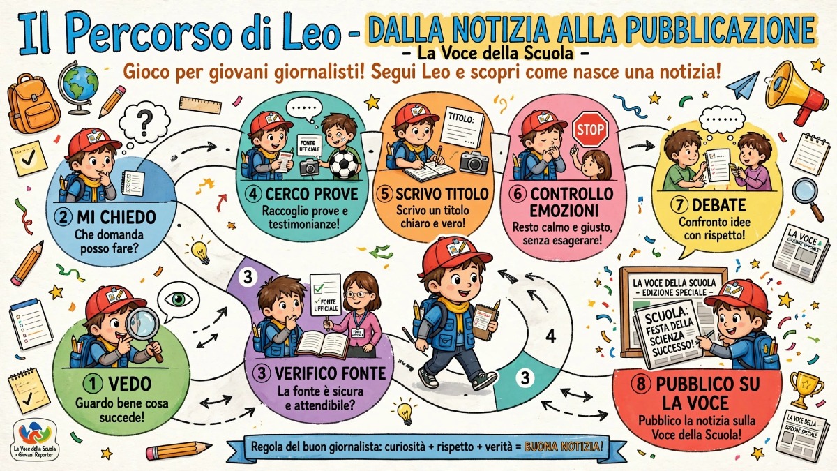 Doubt and Debate: il Gioco del Giornalista con Leo Reporter per insegnare a verificare