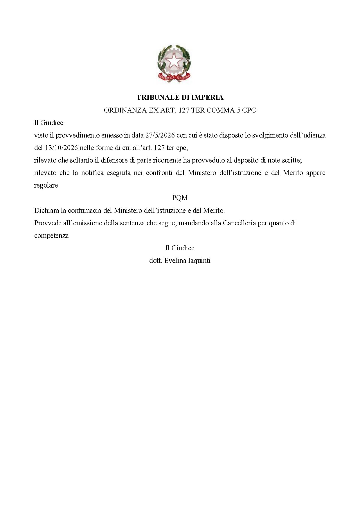 Galleria del 26/10/2026 11:09